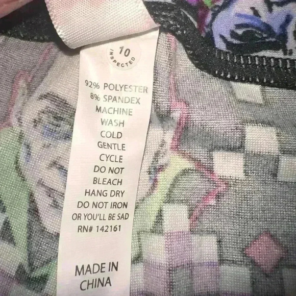 Lularoe one size Dracula Halloween legging OG designer Patrick.Og fit & quality. - Picture 3 of 4